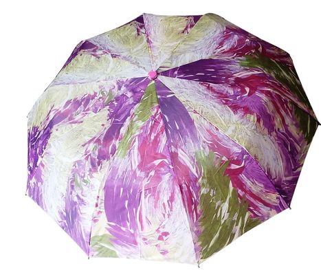Il parasole impermeabilizza/ombrello variopinto di volta 2 antivento per le donne