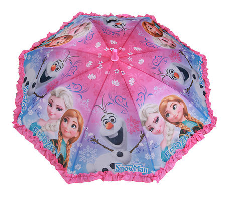 Ombrello sveglio di principessa Printing J Handle Disney per i bambini