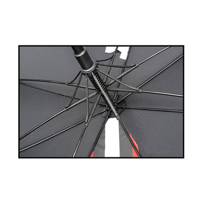 Costole del metallo 8 ombrelli promozionali di golf dei pannelli