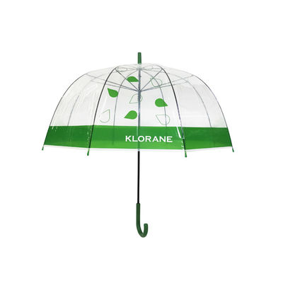 Ombrello trasparente trasparente a 23 pollici della pioggia di BSCI POE