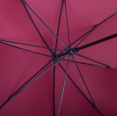 Grande ombrello di golf di dimensione della struttura aperta manuale della vetroresina