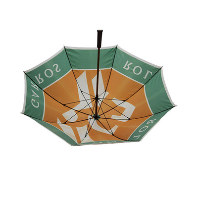 Approvazione su ordinazione di TUV dell'ombrello di Logo Pongee Fabric Straight Handle