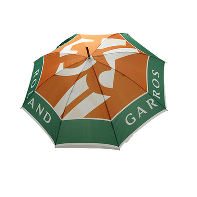 Approvazione su ordinazione di TUV dell'ombrello di Logo Pongee Fabric Straight Handle