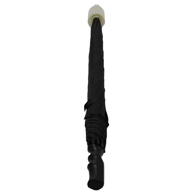ombrello del bastone del tessuto di seta naturale dell'asse del metallo di 8mm con la copertura di plastica