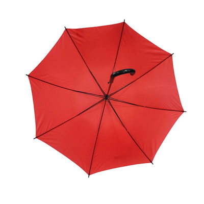 Tessuto di seta naturale Logo Umbrella Diameter su ordinazione di RPET 105CM con la maniglia di plastica di J