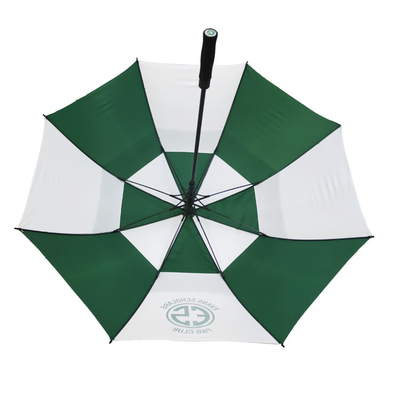 Ombrello surdimensionato di golf della tempesta del tessuto di seta naturale con EVA Handle