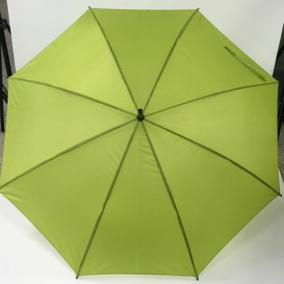 Diametro aperto automatico 105cm dell'ombrello del bastone del tessuto di seta naturale promozionale di RPET