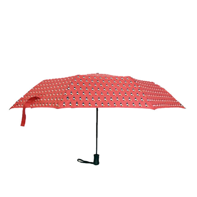 Ombrello piegante automatico all'aperto su ordinazione 21inch di Logo Pongee 190T