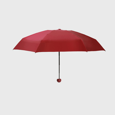 Anti ombrello UV del mini tessuto di seta naturale eccellente di 19 Inchx6k con il caso