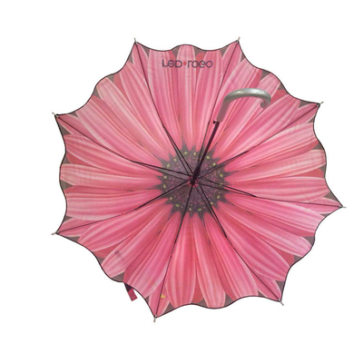 Il fiore creativo EN71 ha modellato 3 l'ombrello di volta 23 Inchx8K per le signore
