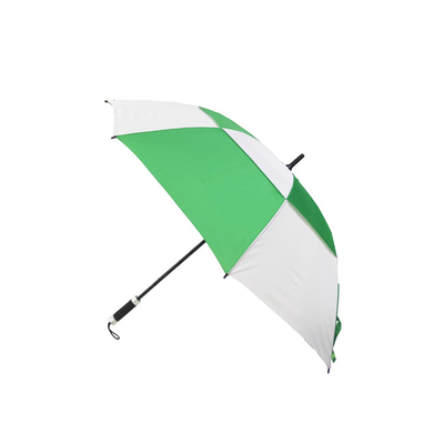 Ombrello a 68 pollici della pioggia di golf dell'oro per la promozione