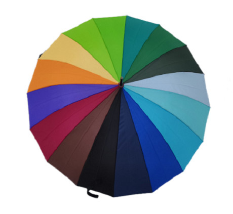Consigli in metallo ombrello a presa in legno per la protezione a colori