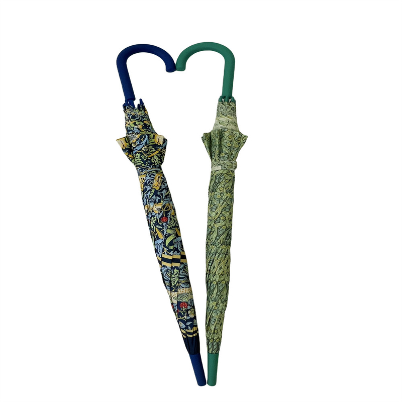 Manico gommato Auto Open Close Umbrella per la promozione calda in 190T tessuto Pongee