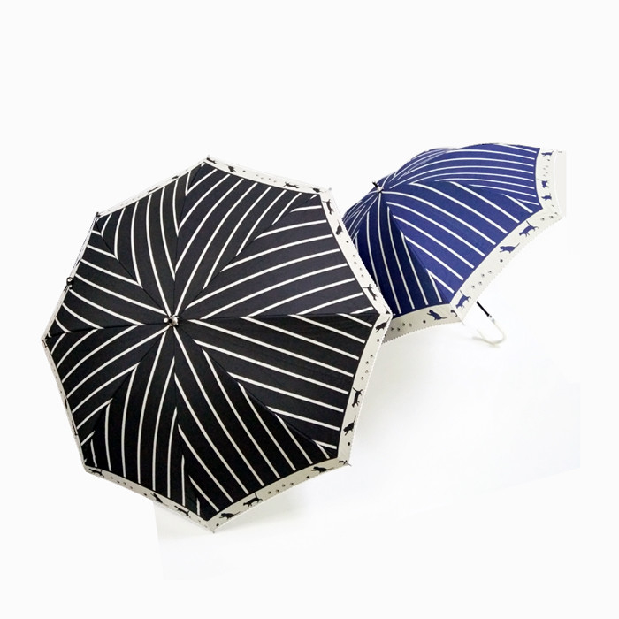 Chome Plated Steel Shaft Kids Compact Umbrella con pacchetto personalizzato e 90cm di diametro aperto
