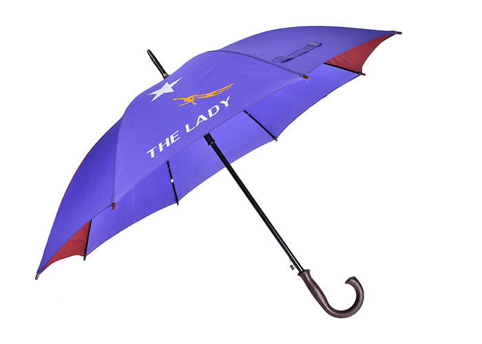 23 pollici dell'auto della struttura aperta del metallo di ombrelli promozionali dei regali, ombrelli su ordinazione di golf di logo